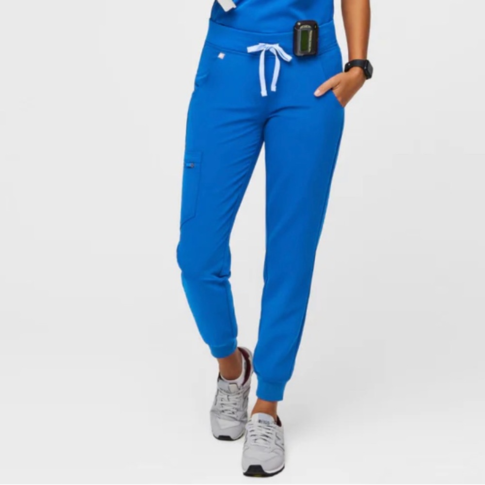 FIGS Zamora Jogger Scrub Pants Royal Blue